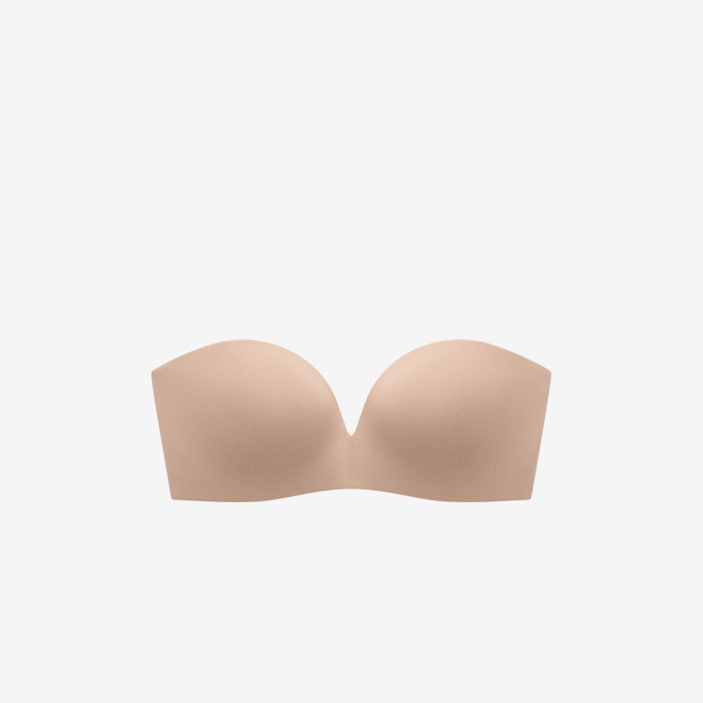 ThirdLove 24/7® Classic Strapless Push-Up Bra Size 34Btaupe / 34B